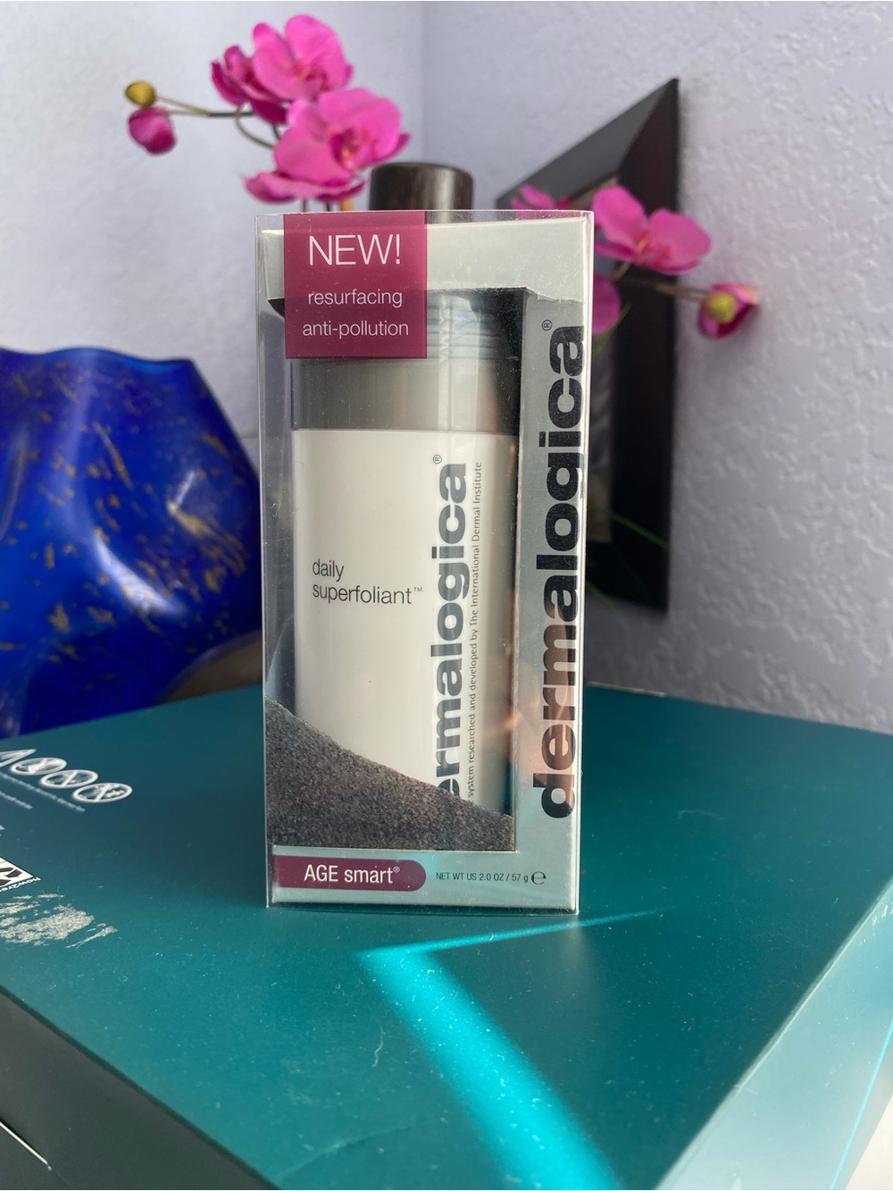 dermalogica Boxed Skincare Product in White and Silver